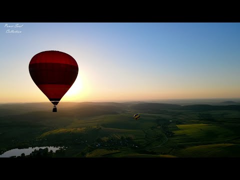 Beautiful Hot Air Balloon Relaxing Piano Music-Soothing Instrumental. Meditation Sleep Music