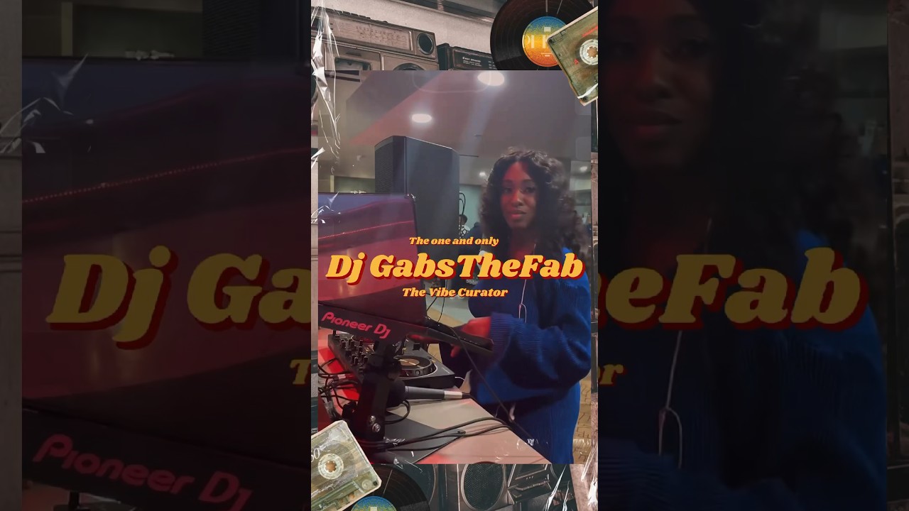 Promotional video thumbnail 1 for DJ GabsTheFab