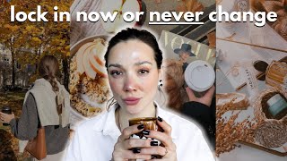 hot girl habits for your AUTUMN GLOW UP 🍁// weightloss, skin care, mindset