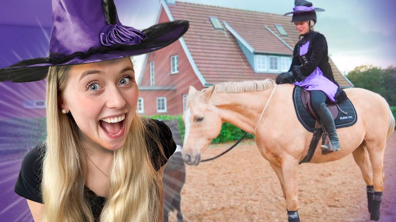 Ein Tag HALLOWEEN im STALL