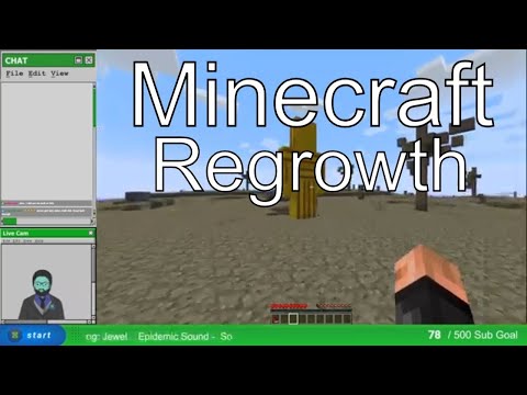 Insane Minecraft Regrowth Stream 18 - Must Watch!