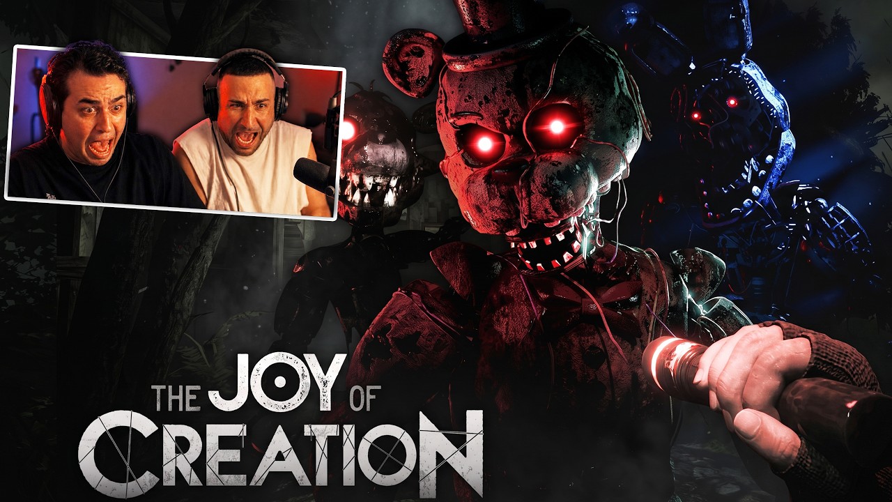 با پارسا فنف بازی کردیم 🤣 مردیم از ترس | Joy of Creation
