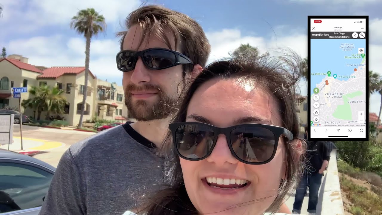 San Diego Trip Using Map Your Idea