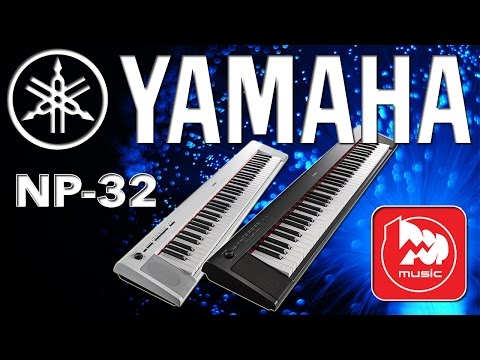 Обзор синтезатора Yamaha NP-32 на русском языке