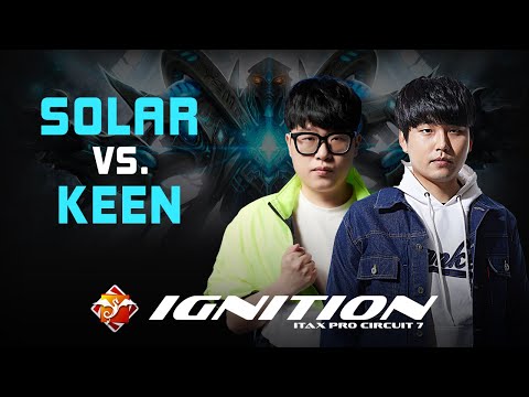 StarCraft 2 - SOLAR vs KEEN! - ITaX Pro Circuit 7 | Ro16 Group A