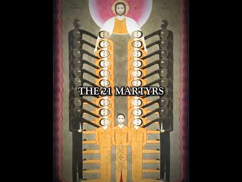 Never forget the 21 martyrs of Christ ☦️#orthodox  #christianity #shorts  #sonofgod #soldierofgod