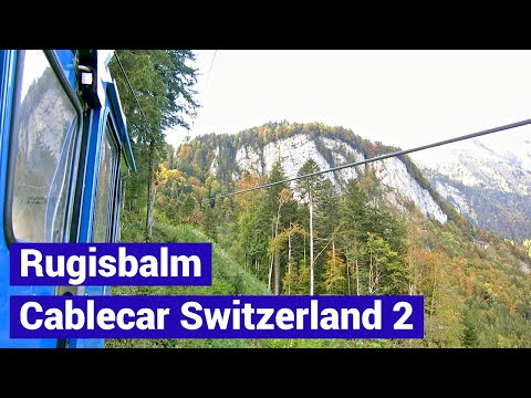 Seilbahn Rugisbalm Switzerland cablecar 2