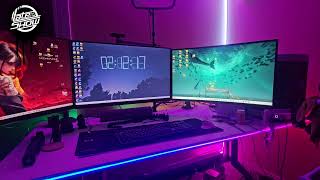 Gaming RGB Mouse Pad with Wireless Phone Charging