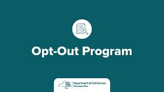 NYSHIP Opt-out Program