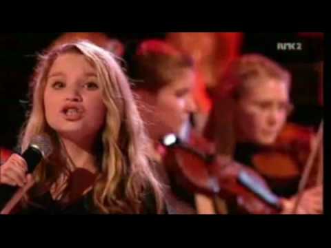 Europe's Got Talent - Nora Foss Al-Jabri, 11 year old, singing "STOP" (HQ)