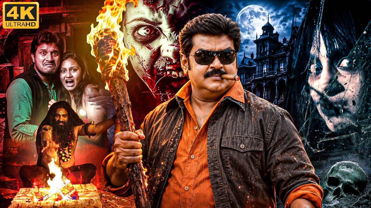 South Superhit Hindi Dubbed Full Action Horror Movies | Vijayakanth, Navaneet, Sanjay, Aslesha