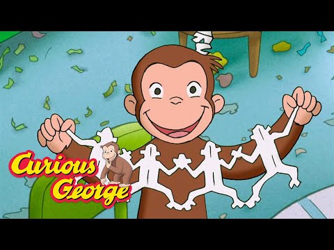 We Need to Clean Up! 🐵 Curious George 🐵 Kids Cartoon 🐵 Kids Movies