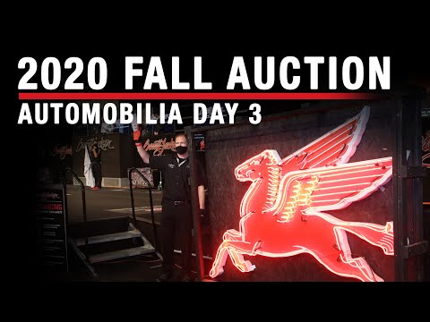 DAY 3 AUTOMOBILIA - 2020 Fall Auction - BARRETT-JACKSON