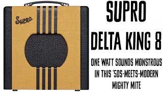 Video thumbnail for Supro Delta King 8 Review Demo by Premier Guitar
