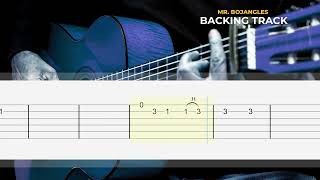 ( Backing Track ) Mr. Bojangles - Bob Dylan | EASY Guitar Lessons TAB - Guitar Tutorial