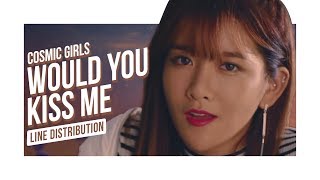 Cosmic Girls(WJSN) - Would You Kiss Me? (Line Distribution)