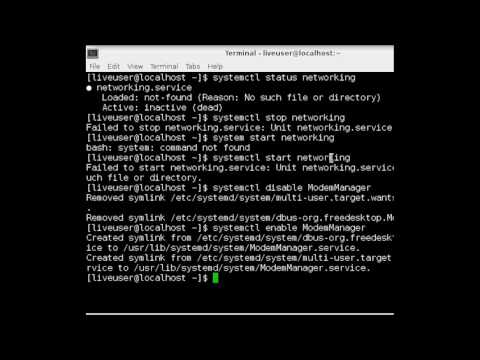 Capítulo 6 : Comandos tipo Systemd en Fedora