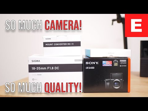 New Camera Gear! Sony a6400 with the Sigma MC-11 and Sigma 18-35mm
