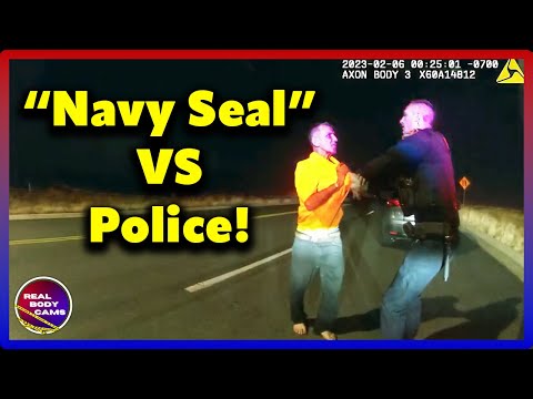 “Navy Seal” Gone Rogue: Commits Felony, Resists Cop After Bizarre Encounter!