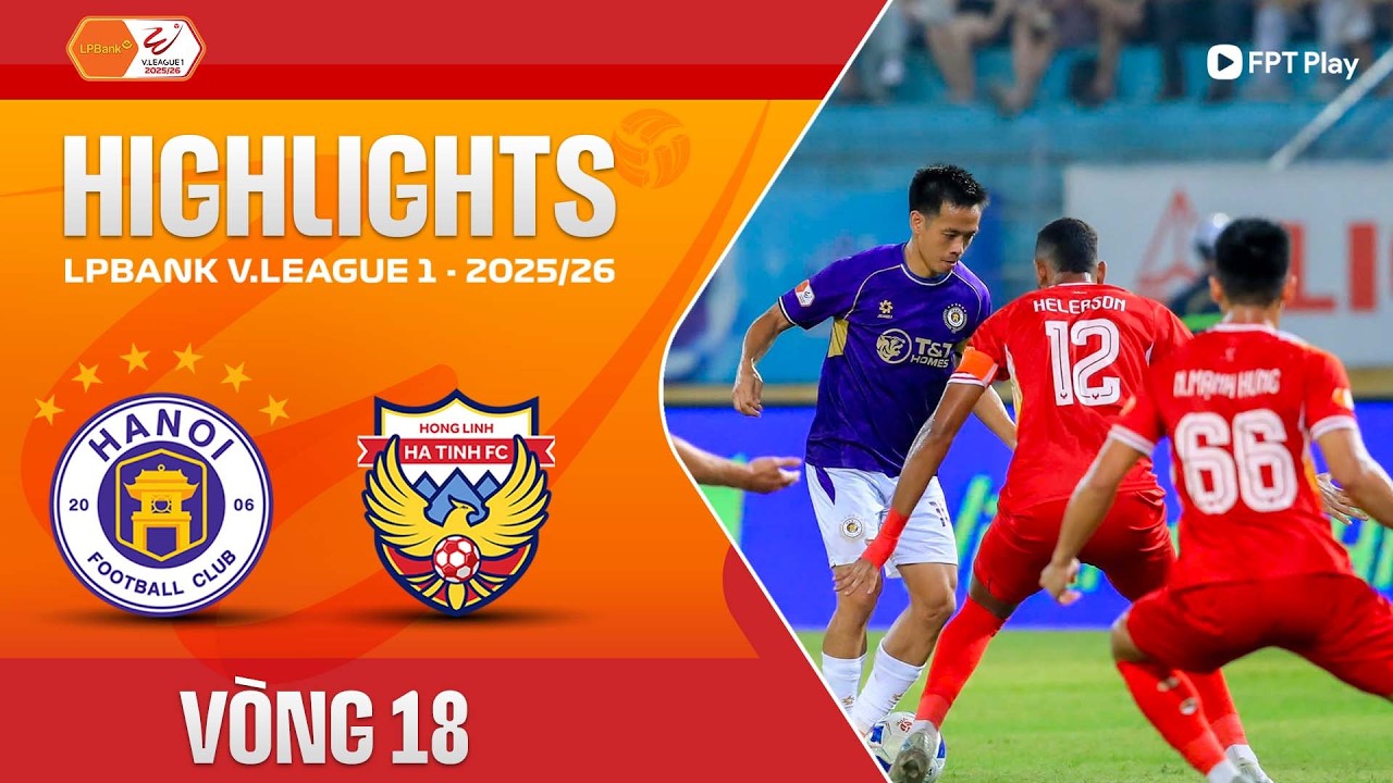 Hà Nội vs Hồng Lĩnh Hà Tĩnh Highlights