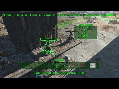 Fallout 4 Missile turrets has no chill!