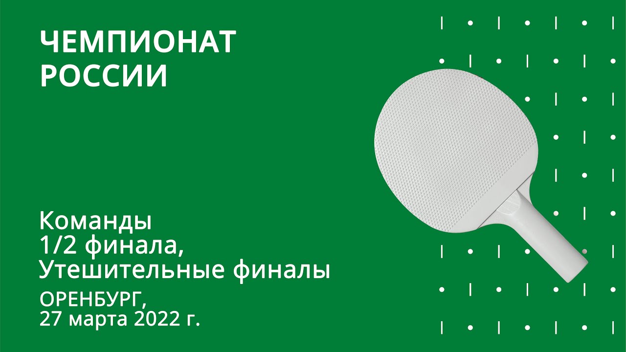 17:30 ЧР 2022. Команды. Финал. Стол 1