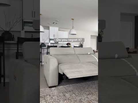 Reclining sectional 🤩 #homedecor #furniture #interiordesign