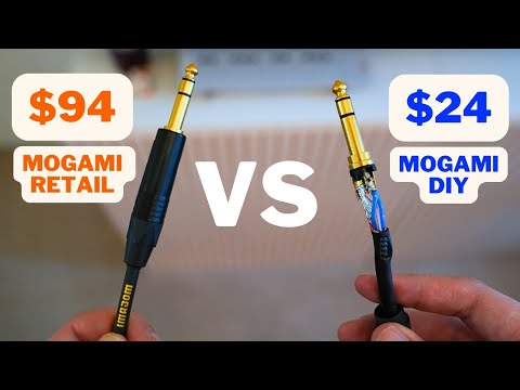 How To Make MOGAMI GOLD Audio Cables and SAVE THOUSANDS