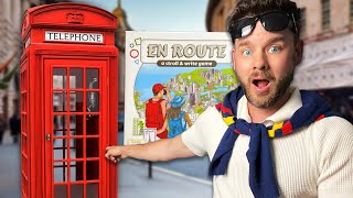 En Route | A Solo Board Game Adventure! Full Playthrough