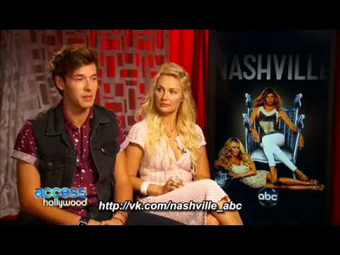 "Nashville" Interview Clare Bowen & Sam Palladio.avi
