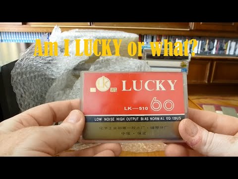 Unboxing a mixed batch of 31 used audio cassettes. Am I LUCKY or what?