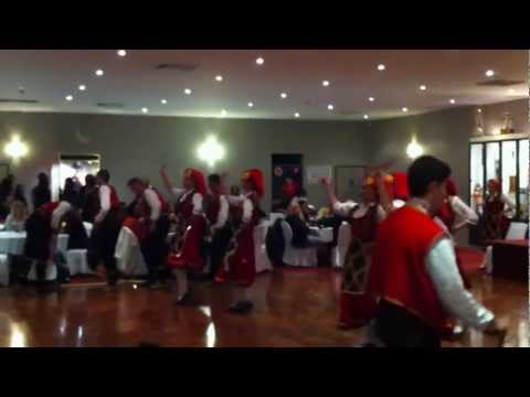 KUD Biser Geelong performing Pirinsko Proletno Cveke in Sydney 2012