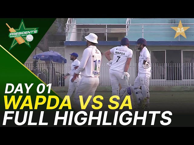 Full Highlights | WAPDA vs Sahir Asst | President Trophy | Day 1 | UBL | M2Y1K Full Highlights | WAPDA vs Sahir Asst | President Trophy | Day 1 | UBL | M2Y1K