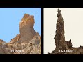 Lot's Wife Pillar, Mount Sodom, and Zohar Fortress