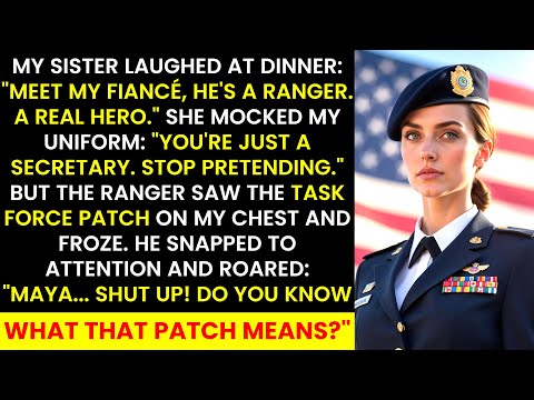 “My Fiancé Is A Real Hero,” My Sister Bragged—Until He Saw My Task Force Patch And Froze...