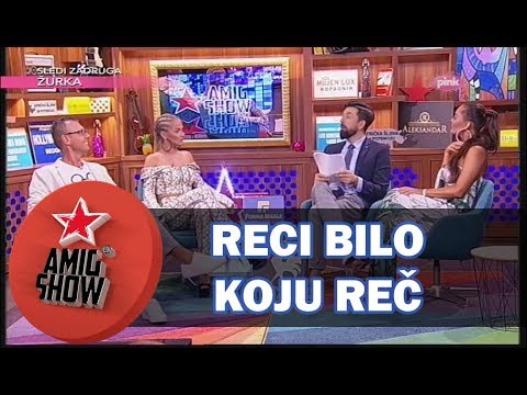 Reci Bilo Koju Reč - Ami G Show S10 - E37