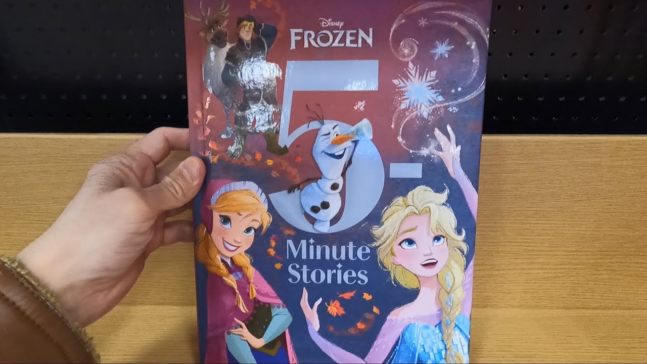 DISNEY FROZEN 5 MINUTE STORIES BOOK CLOSER LOOK DISNEY PICTURE BOOKS SHOPPING REVIEW REVIEWS