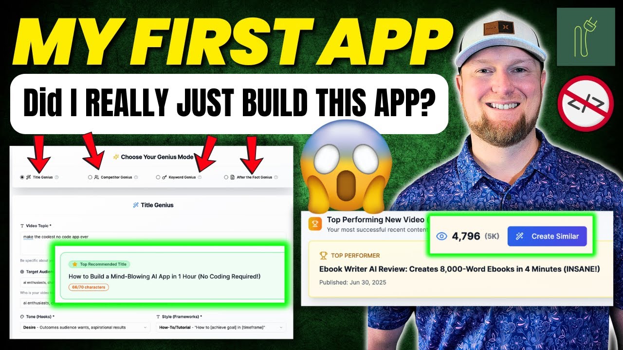 I Built an App With ZERO Coding Skills!