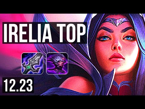 IRELIA vs RENEKTON (TOP) | 2.4M mastery, 1200+ games, Legendary, 9/2/3 | EUW Challenger | 12.23