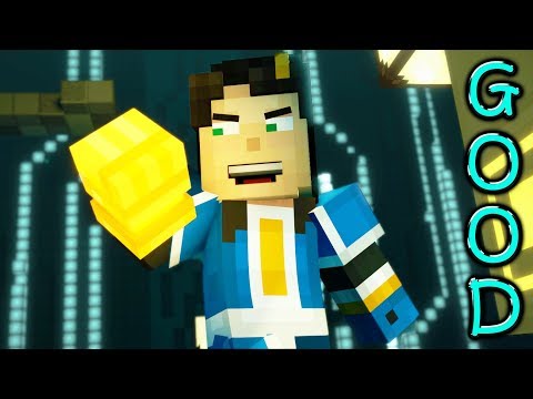 Minecraft Story Mode Season 2 - Episode 5 - Good Choices - Jesse is Friendly Ending