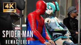 Hatsune Miku Vocaloid CV01 Marvel's Spider-Man Remastered MOD 4K