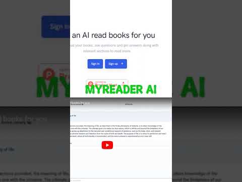 AI Tools - Myreader AI #shorts