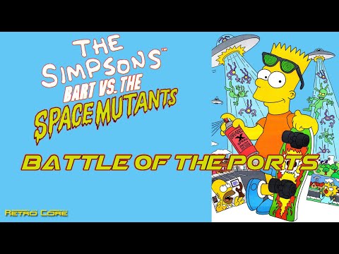 Battle of the Ports - Bart Vs The Space Mutants (バート対スペースミュータント) Show 590 - 60fps