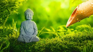 Bamboo Water Fountain, Relaxing Music, Stress Release Meditation, Meditation Music, River Sound