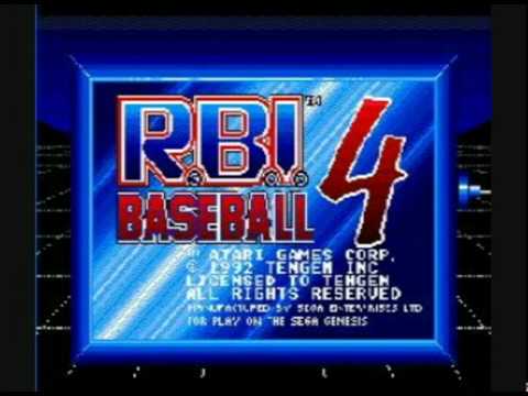 R.B.I. Baseball '93 Megadrive