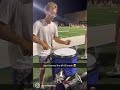 That’s what you call a full shot. #marchingband #drumline #drumcorps