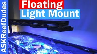 Floating Lights - Peninsula  Saltwater aquarium suspended light mount - ecotech radion xr15w pro