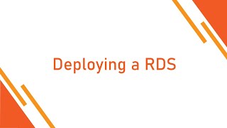 Deploying a RDS - 11