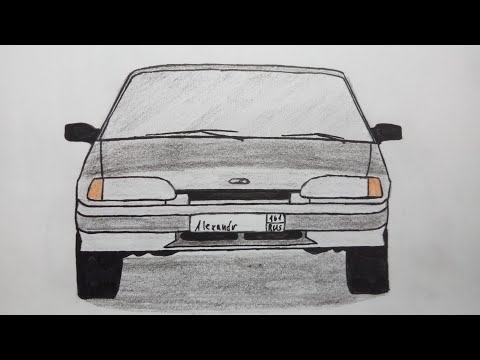 Рисовать ваз 2114