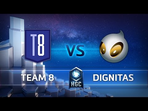 HGC Western Clash - Winner Bracket - Team Dignitas vs Team 8 - Game 1